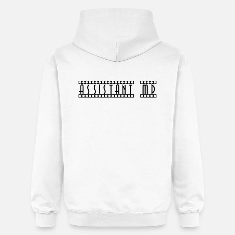 Assistant_MD - Sweat à capuche Softstyle® Gildan Unisexe - blanc