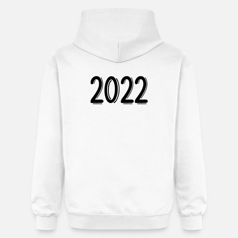 2022 - Sweat à capuche Softstyle® Gildan Unisexe - blanc