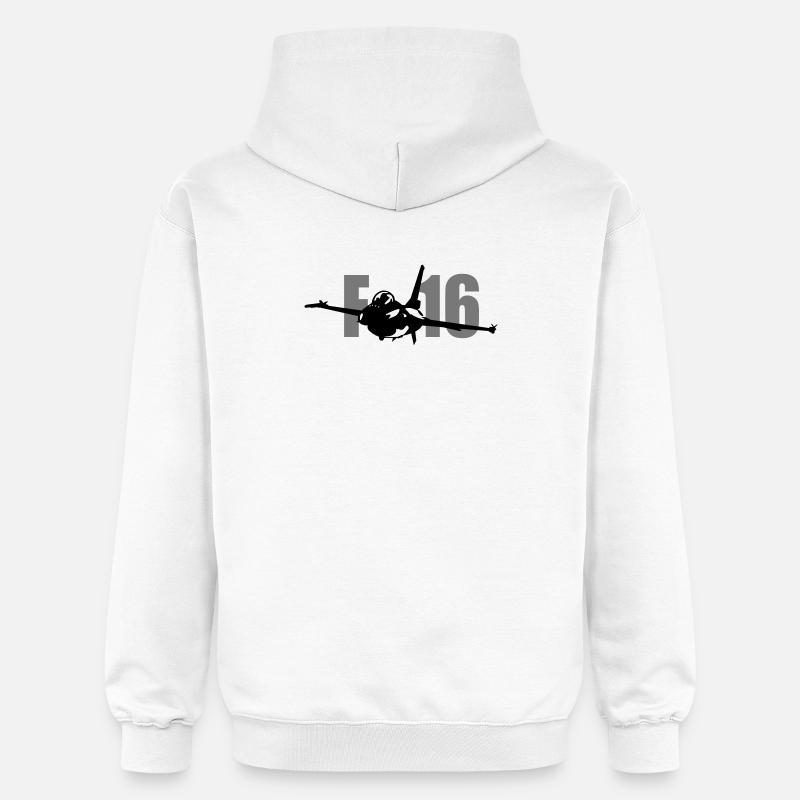 mr_adrenalin_pilot - Sweat à capuche Softstyle® Gildan Unisexe - blanc
