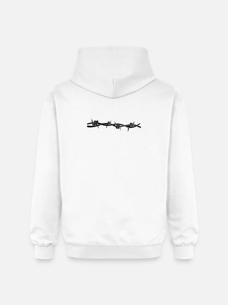 stacheldraht - Sweat à capuche Softstyle® Gildan Unisexe - blanc