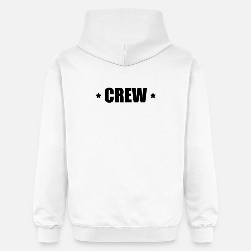 L'équipage d'un astérisque - Sweat à capuche Softstyle® Gildan Unisexe - blanc