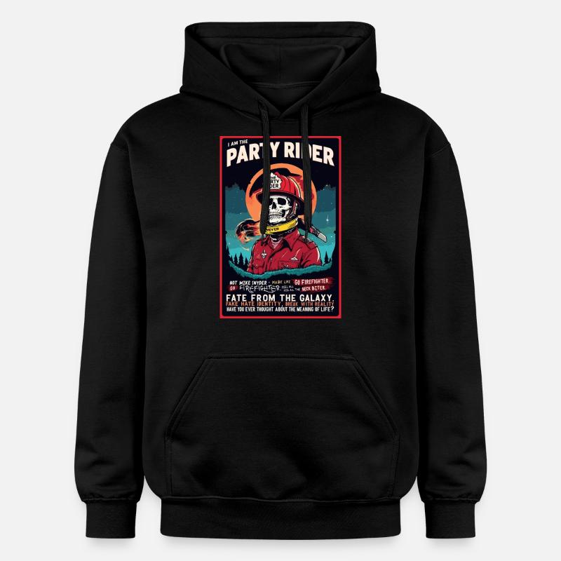 CAVALIER FESTIF - Sweat à capuche Softstyle® Gildan Unisexe - noir