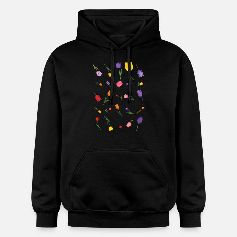 Source - Sweat à capuche Softstyle® Gildan Unisexe - noir