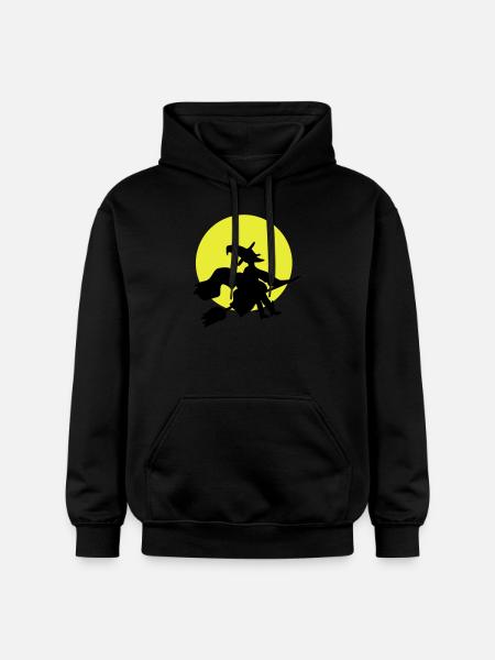 Hexe - Gildan Unisex Softstyle® Midweight Hoodie - Schwarz