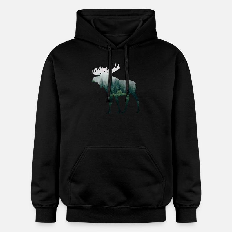 élan - Sweat à capuche Softstyle® Gildan Unisexe - noir