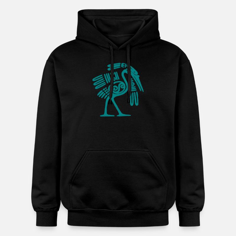 Oiseau mexicain - Sweat à capuche Softstyle® Gildan Unisexe - noir