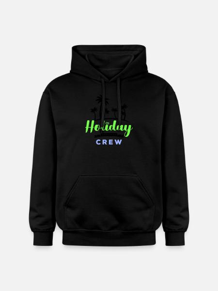 Holiday Crew - Gildan Unisex Softstyle® Midweight Hoodie - black