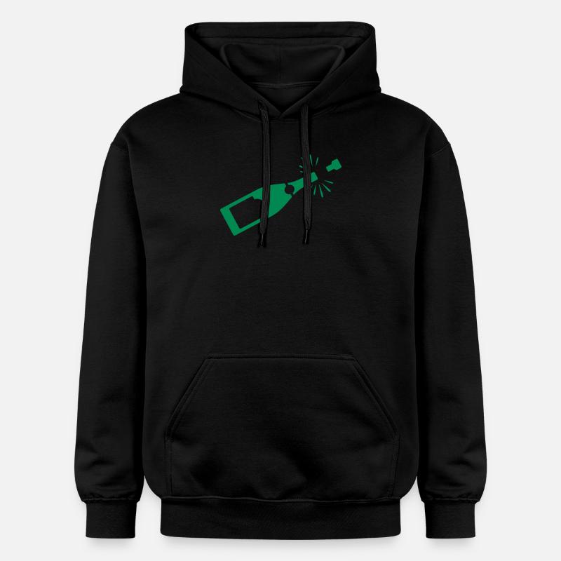 Une bouteille de - Sweat à capuche Softstyle® Gildan Unisexe - noir