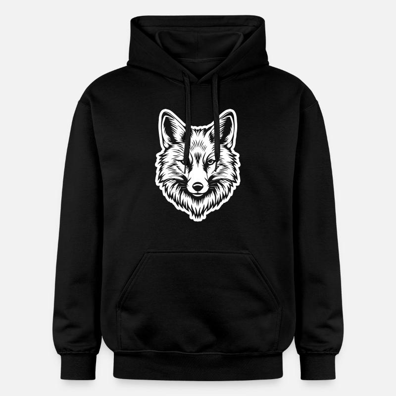 Renards Renards - Sweat à capuche Softstyle® Gildan Unisexe - noir