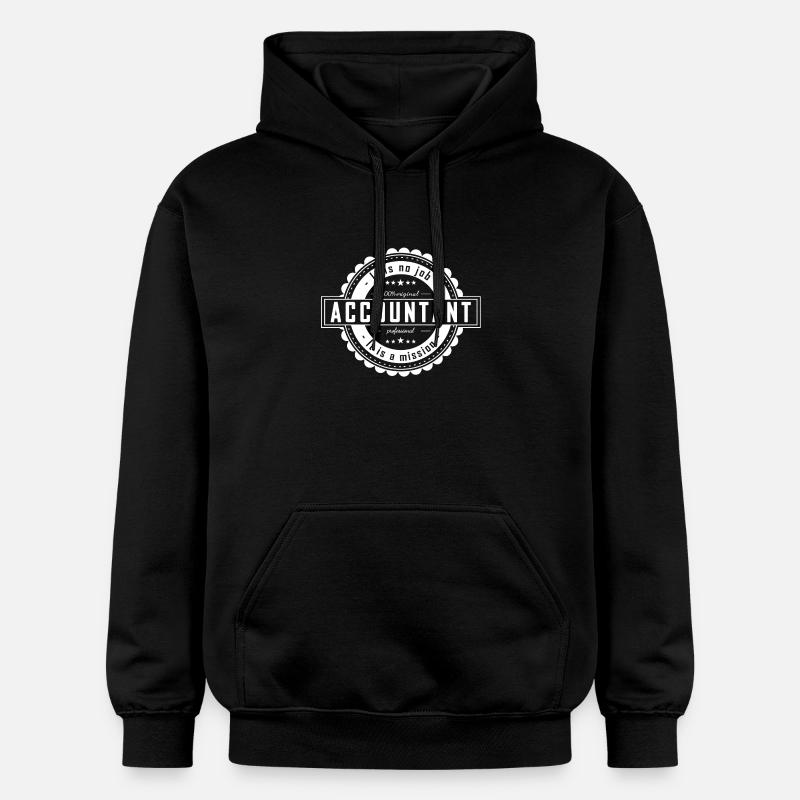 COMPTABLE - Sweat à capuche Softstyle® Gildan Unisexe - noir