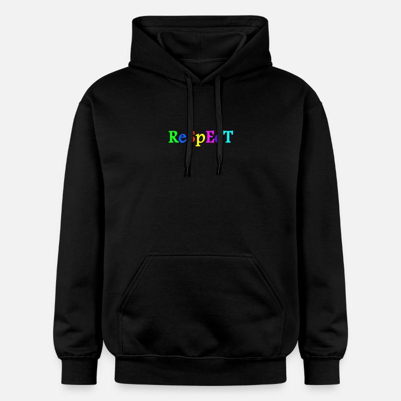 Respect Acceptation Tolérance Reconnaissance Validité - Sweat à capuche Softstyle® Gildan Unisexe - noir