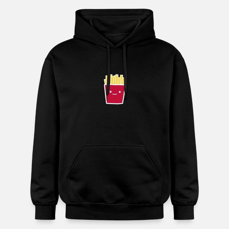 français - Sweat à capuche Softstyle® Gildan Unisexe - noir