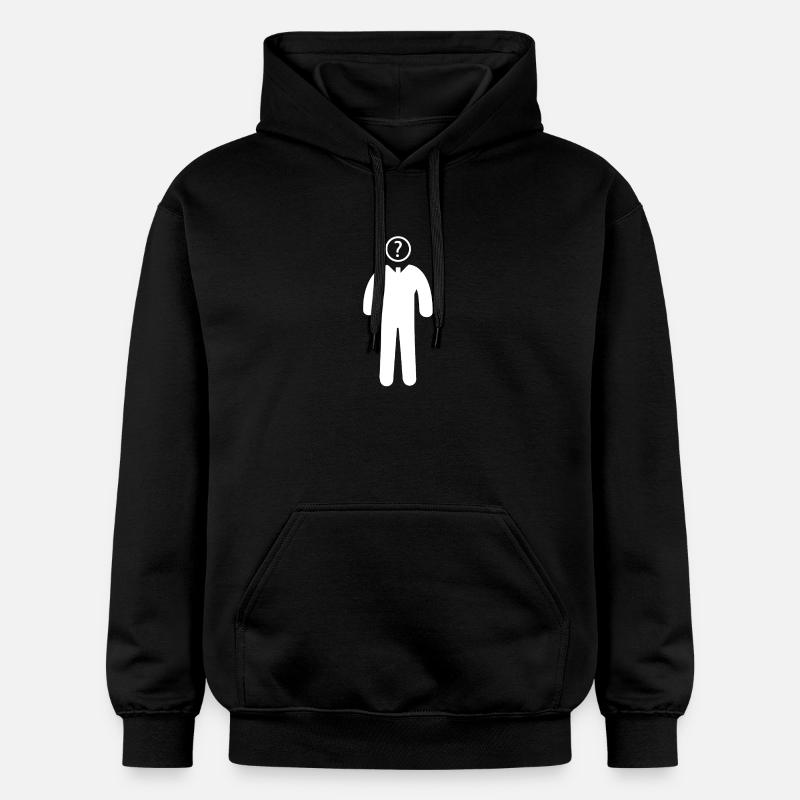 point d'interrogation - Sweat à capuche Softstyle® Gildan Unisexe - noir