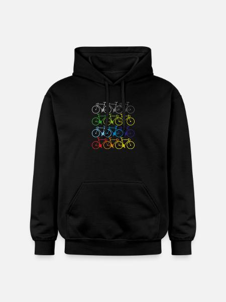 Vélo sport d'été - Sweat à capuche Softstyle® Gildan Unisexe - noir