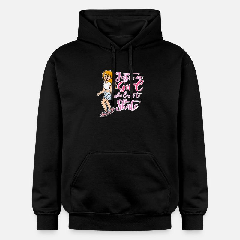 skateboard - Sweat à capuche Softstyle® Gildan Unisexe - noir