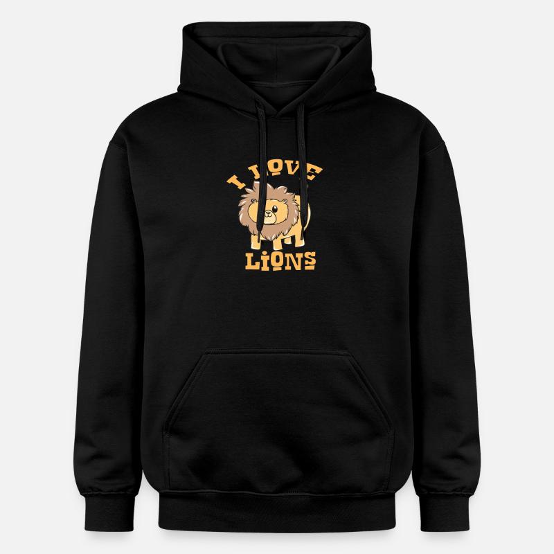 safari - Sweat à capuche Softstyle® Gildan Unisexe - noir