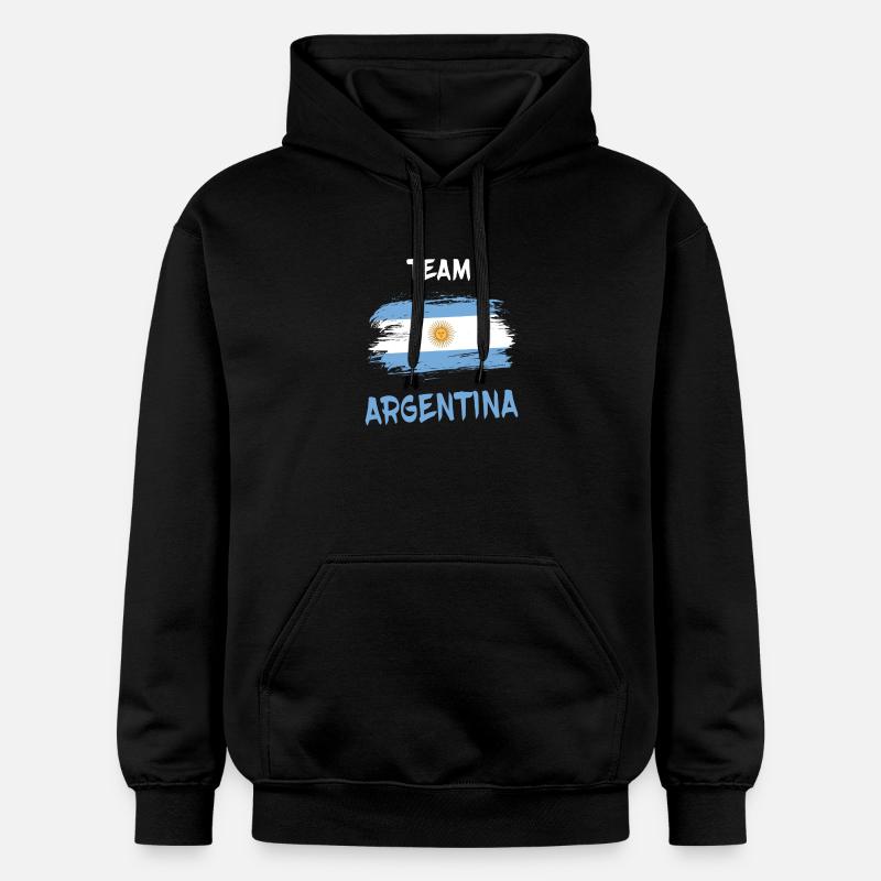 Équipe Argentine / Cadeau Buenos Aires - Sweat à capuche Softstyle® Gildan Unisexe - noir