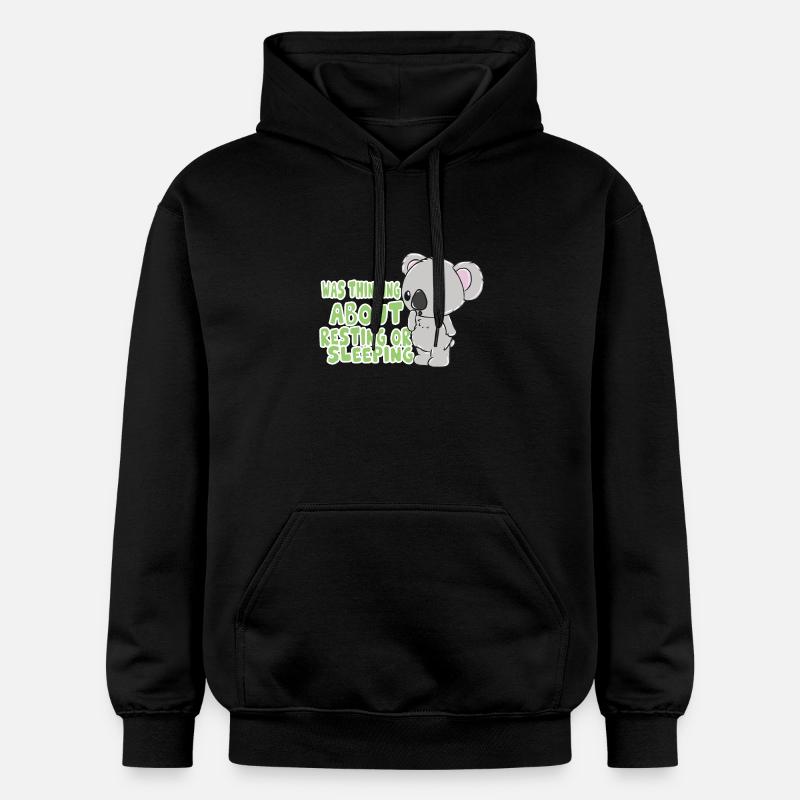 Koala - Gildan Unisex Softstyle® Midweight Hoodie - Schwarz
