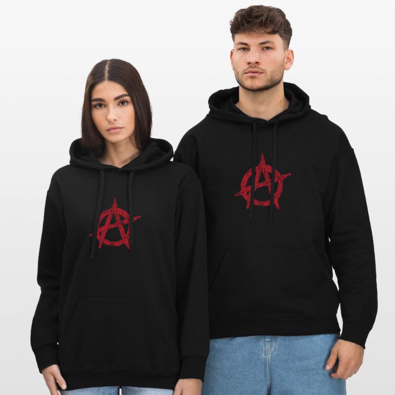 Anarchy symbol Anarchy anarchy anarchy anarchy Gildan Unisex Softstyle® Midweight Hoodie