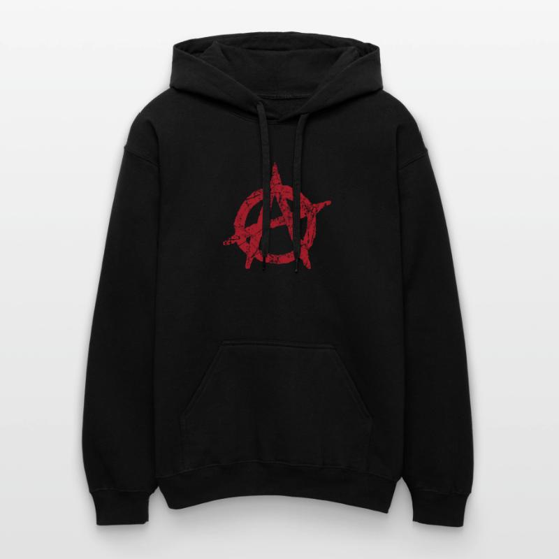 Anarchy symbol Anarchy anarchy anarchy anarchy Gildan Unisex Softstyle® Midweight Hoodie