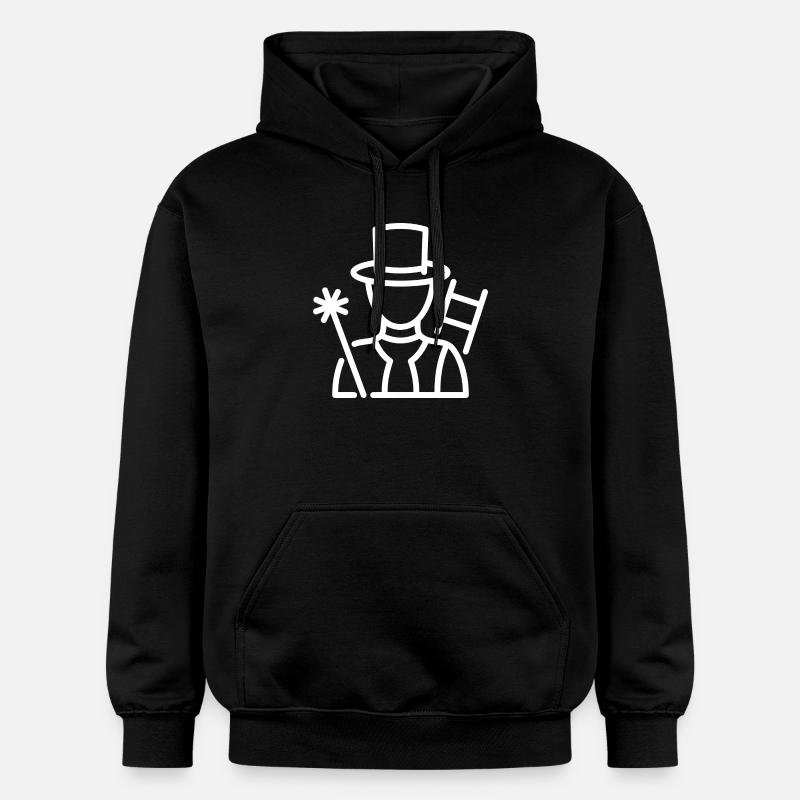 Chimney sweep chimney sweep - Gildan Unisex Softstyle® Midweight Hoodie - black