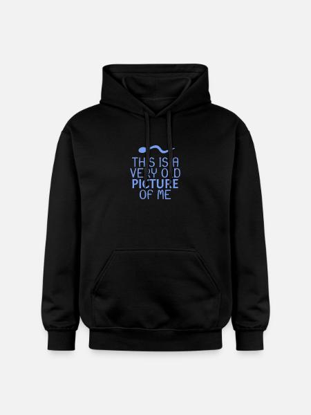 saying funny - Gildan Unisex Softstyle® Midweight Hoodie - black