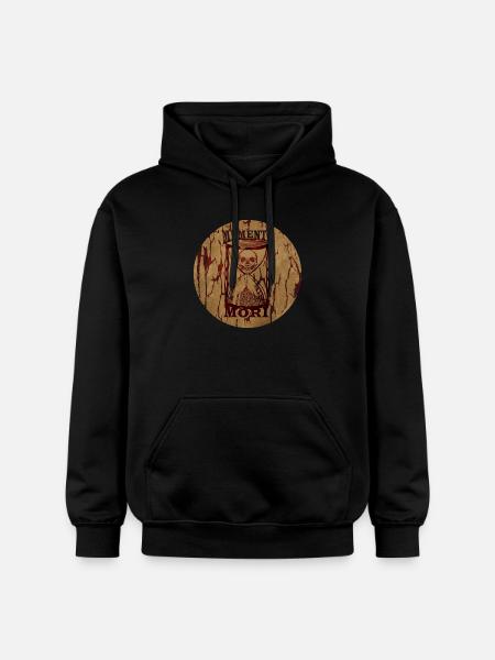 Memento Mori - Sweat à capuche Softstyle® Gildan Unisexe - noir