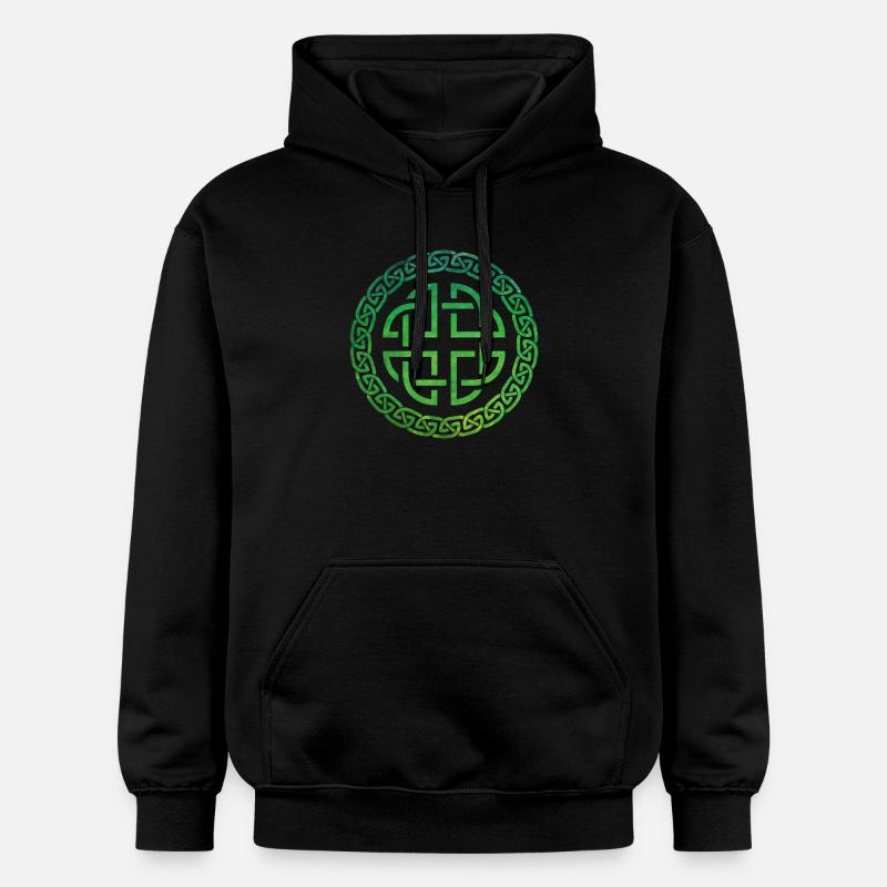 Nœud celtique - Sweat à capuche Softstyle® Gildan Unisexe - noir