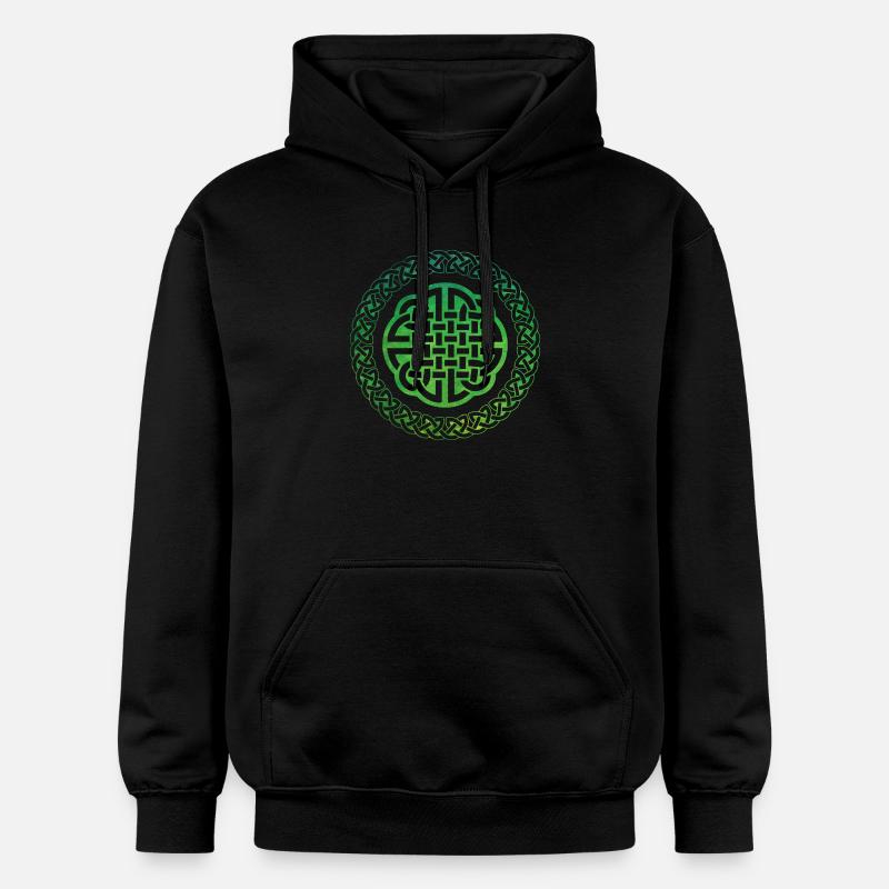 Nœud celtique - Sweat à capuche Softstyle® Gildan Unisexe - noir