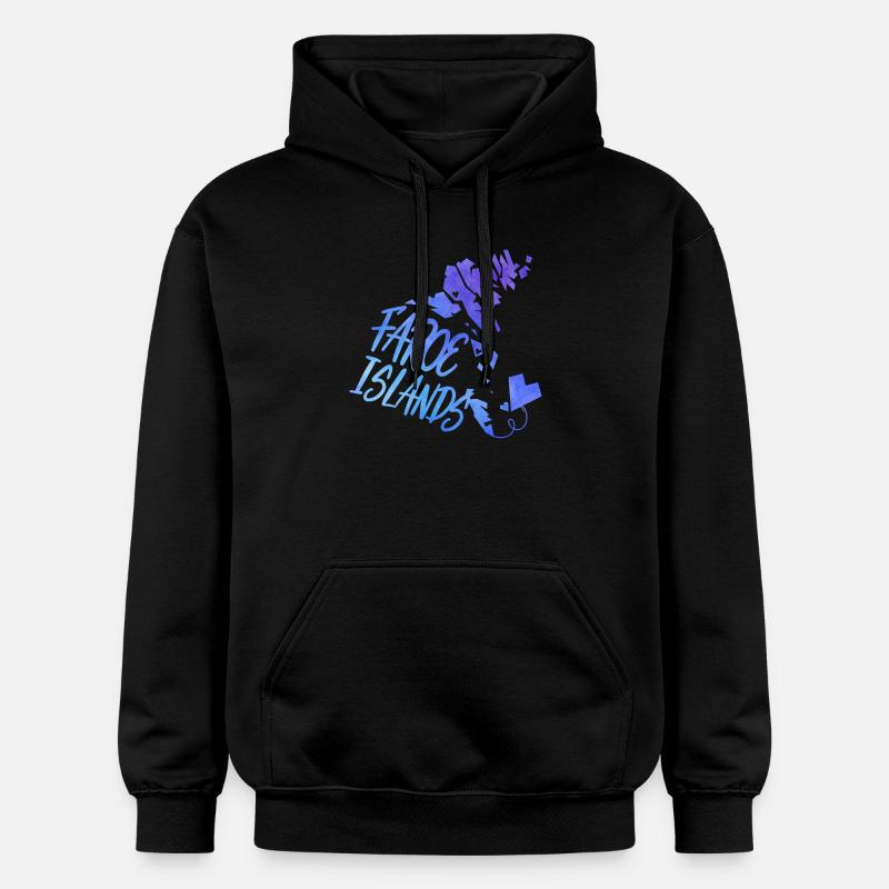 Féroé (îles) - Sweat à capuche Softstyle® Gildan Unisexe - noir