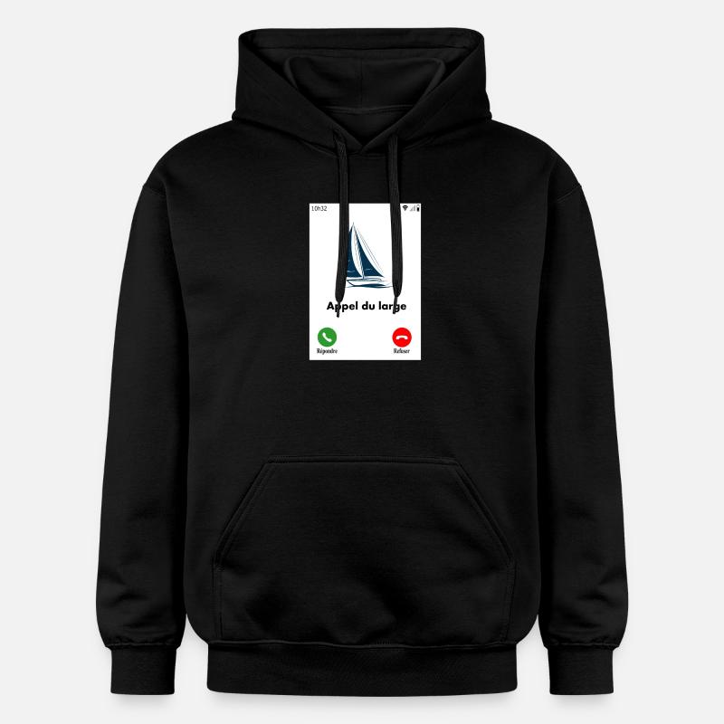 Appel du large - Sweat à capuche Softstyle® Gildan Unisexe - noir