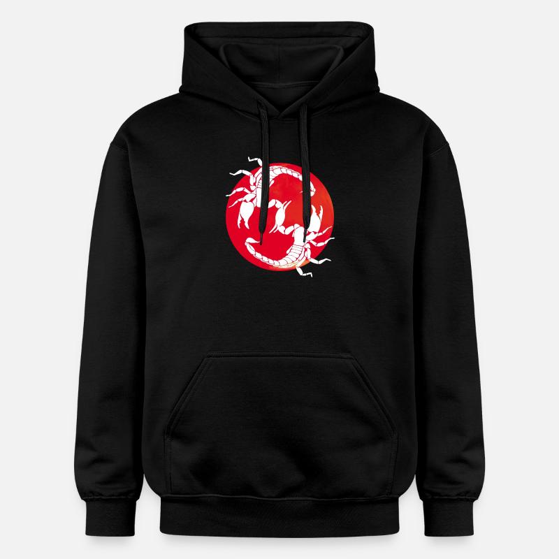 Scorpions - Lettre S - Sweat à capuche Softstyle® Gildan Unisexe - noir