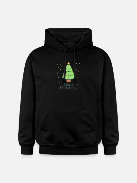 Merry Christmas - Gildan Unisex Softstyle® Midweight Hoodie - black