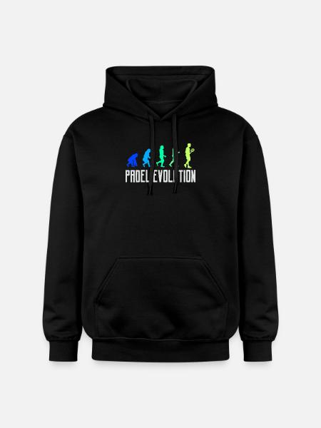 Player Evolution Padel Padel Game Statement - Gildan Unisex Softstyle® Midweight Hoodie - black