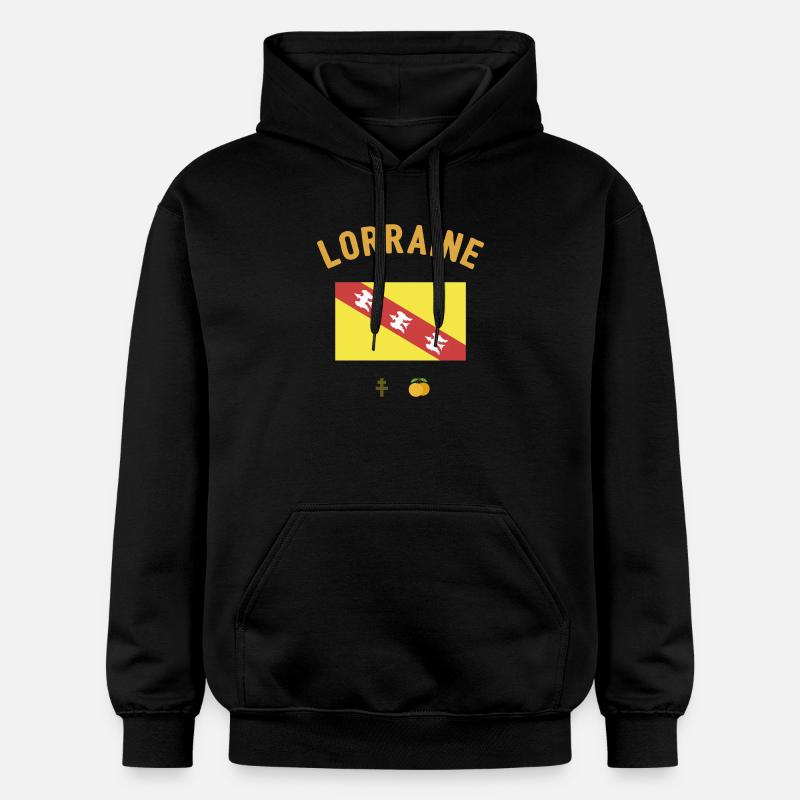 Lorraine - Sweat à capuche Softstyle® Gildan Unisexe - noir