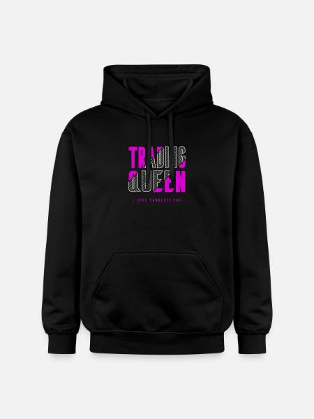 Trading Queen - Gildan Unisex Softstyle® Midweight Hoodie - black