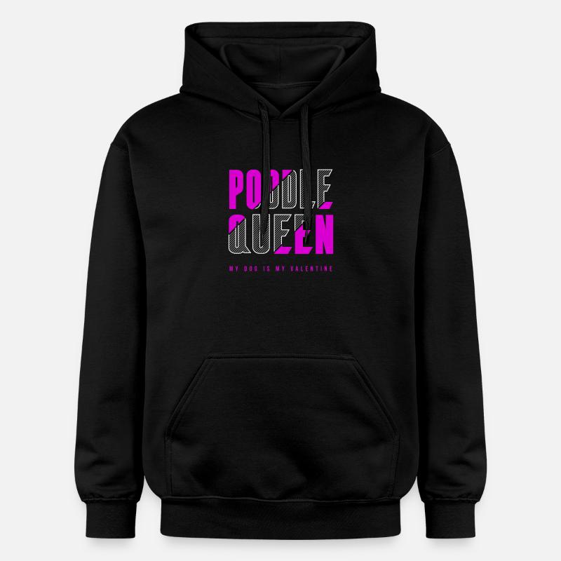 Reine des caniches - Sweat à capuche Softstyle® Gildan Unisexe - noir