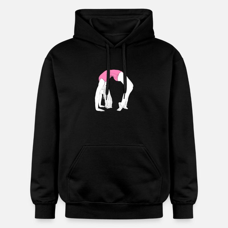 Pont de la danse acrobatique - Sweat à capuche Softstyle® Gildan Unisexe - noir