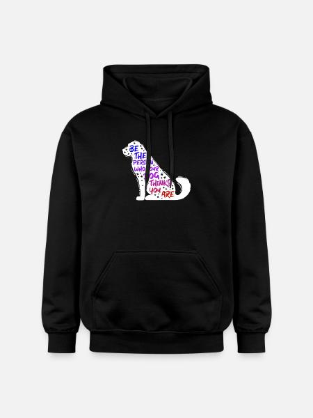 Dog Pets Statement Animal préféré - Sweat à capuche Softstyle® Gildan Unisexe - noir