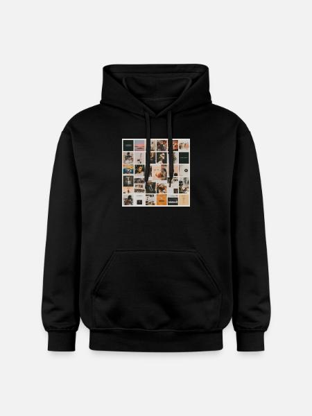 Top Mosaic Music - Gildan Unisex Softstyle® Midweight Hoodie - black