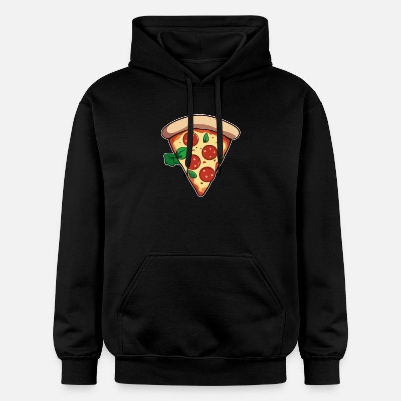 Pizza - Sweat à capuche Softstyle® Gildan Unisexe - noir