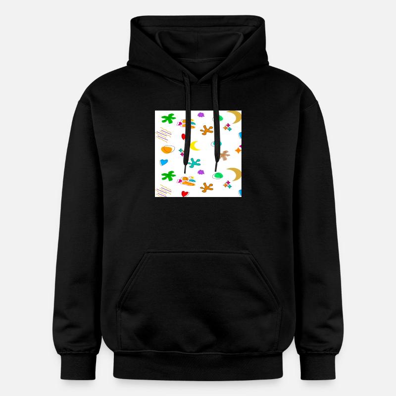 Modèle1 - Sweat à capuche Softstyle® Gildan Unisexe - noir