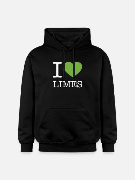 J’ADORE LES CITRONS VERTS - Sweat à capuche Softstyle® Gildan Unisexe - noir
