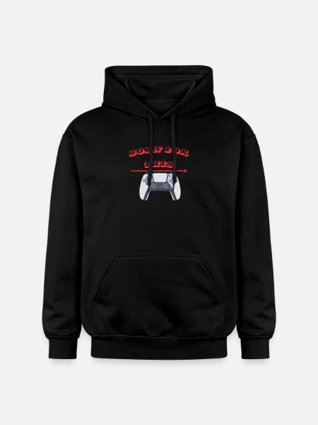 was Born for - Gildan Unisex Softstyle® Midweight Hoodie - Schwarz