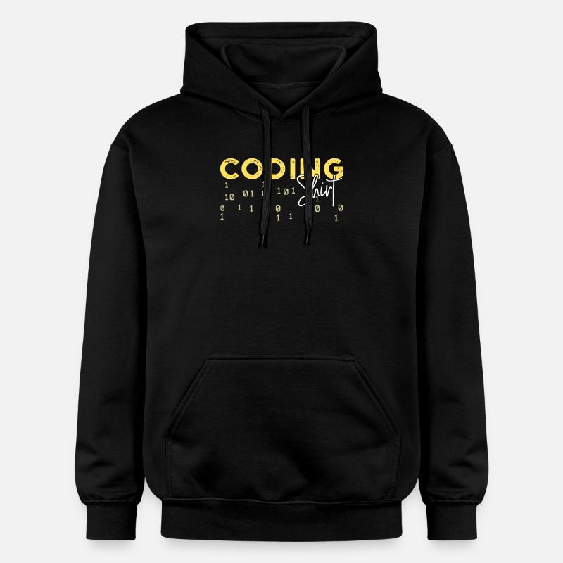 Coden Statement Développeur Programmeur Scripting - Sweat à capuche Softstyle® Gildan Unisexe - noir