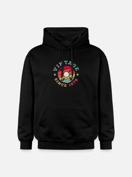 Millésime 1976 - Sweat à capuche Softstyle® Gildan Unisexe - noir
