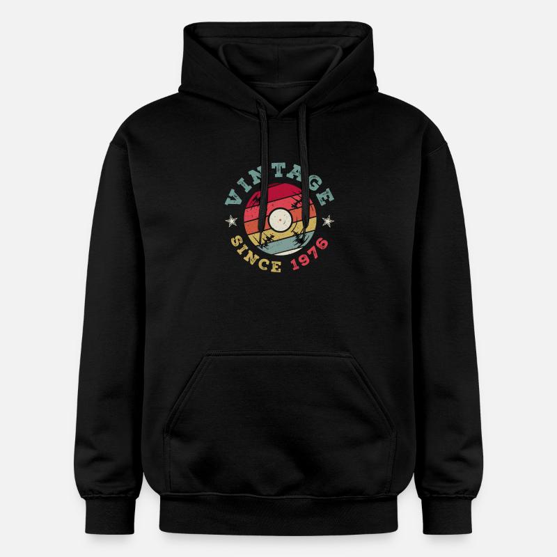 Millésime 1976 - Sweat à capuche Softstyle® Gildan Unisexe - noir