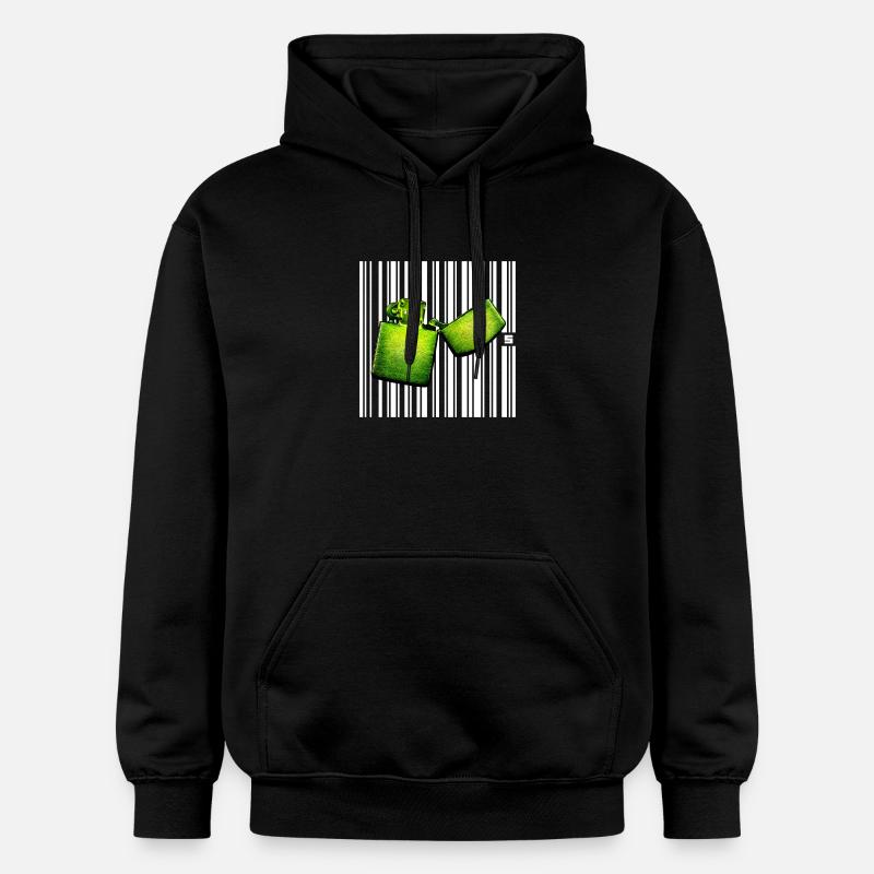 SPOT - RÉTRO - Sweat à capuche Softstyle® Gildan Unisexe - noir