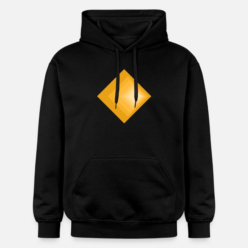 Conception dégradée - Sweat à capuche Softstyle® Gildan Unisexe - noir