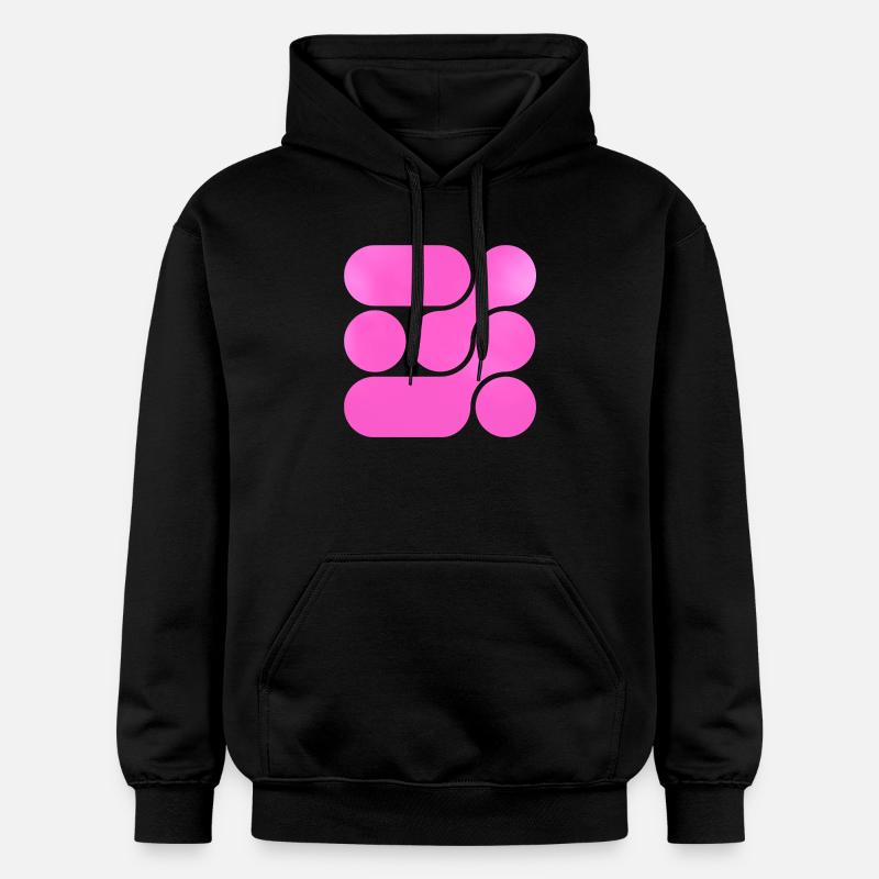 OCHOOO - Hard PInk - Sweat à capuche Softstyle® Gildan Unisexe - noir